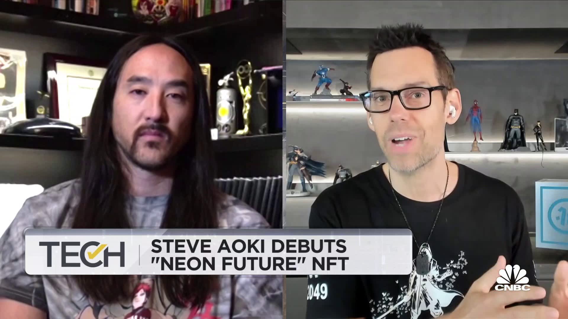 Steve Aoki 's Statement on digital art as he debuts new ...